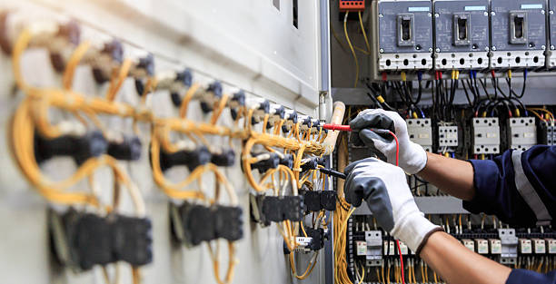 Professional Electrician technician working in Great Notch, NJ